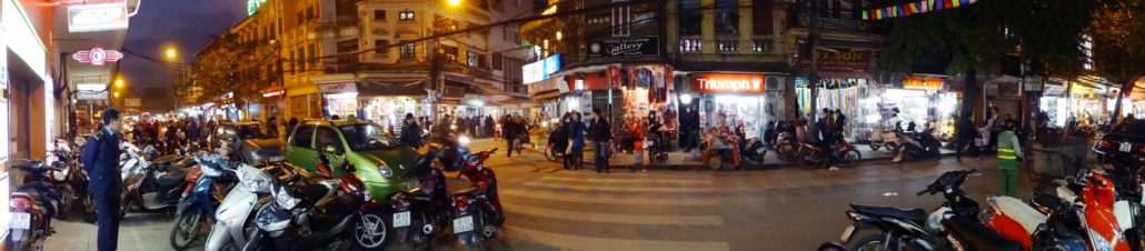 Hanoi Old Quarters at Night