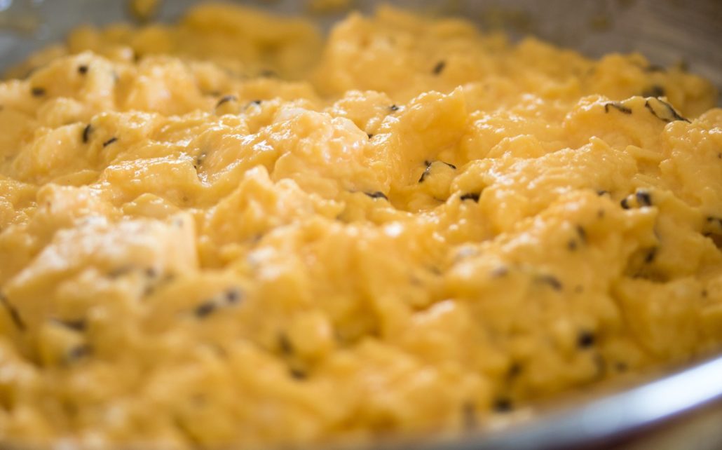 Scrambled Eggs with Black Truffle